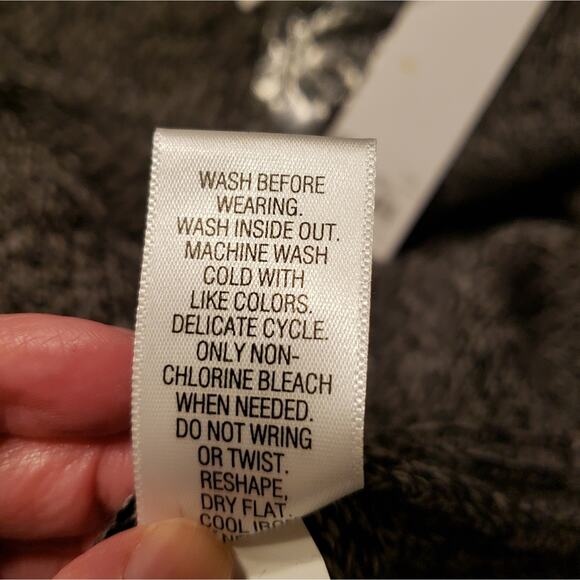 Sonoma Marled Gray Crew Pullover NWT - Picture 9 of 9